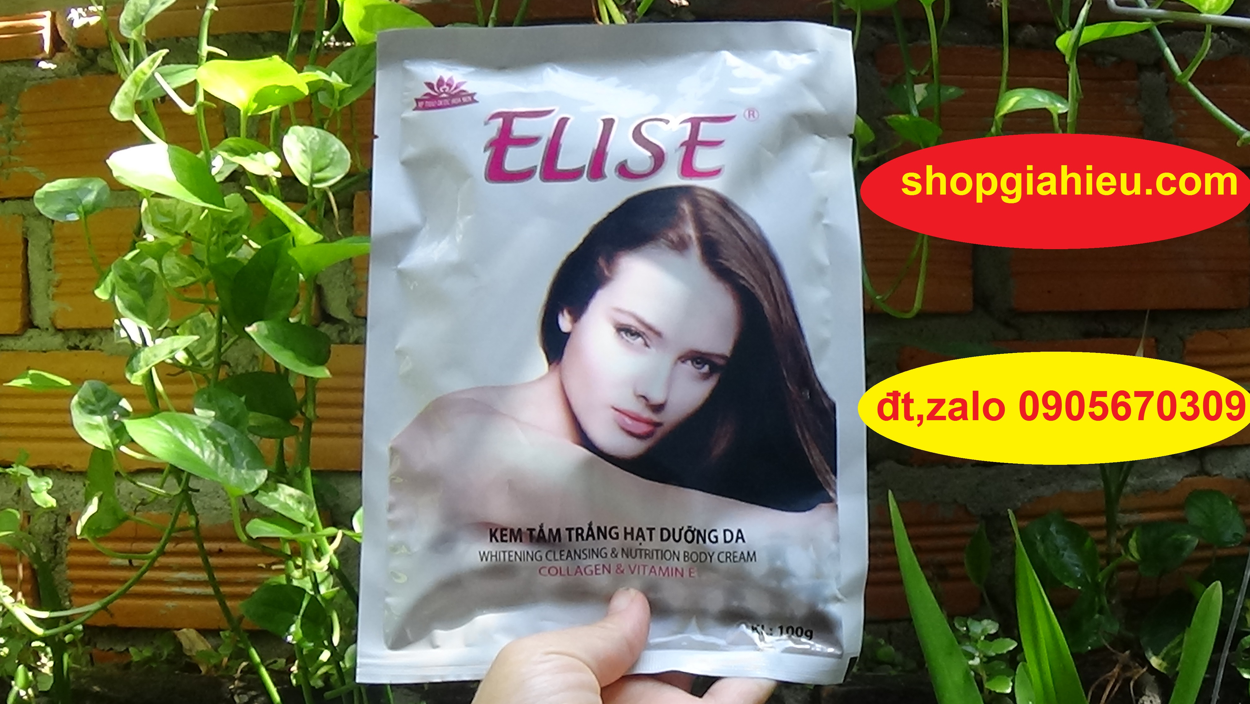 ELISE KEM TẮM TRẮNG HẠT DƯỠNG DA mỹ phẩm thảo dược hoa sen ELISE KEM TẮM TRẮNG HẠT DƯỠNG DA mỹ phẩm thảo dược hoa sen