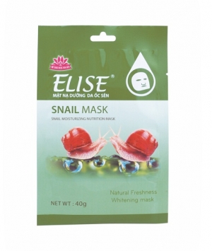 ELISE MẶT NẠ DƯỠNG DA ỐC SÊN ELISE MẶT NẠ DƯỠNG DA ỐC SÊN