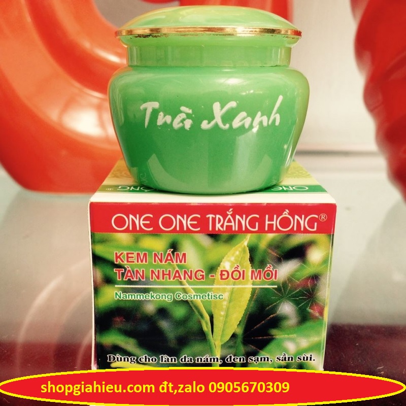 kem one one trắng hồng trà xanh kem nám tàn nhang đồi mồi 10g công ty nam mêkong kem one one trắng hồng trà xanh kem nám tàn nhang đồi mồi 10g công ty nam mêkong