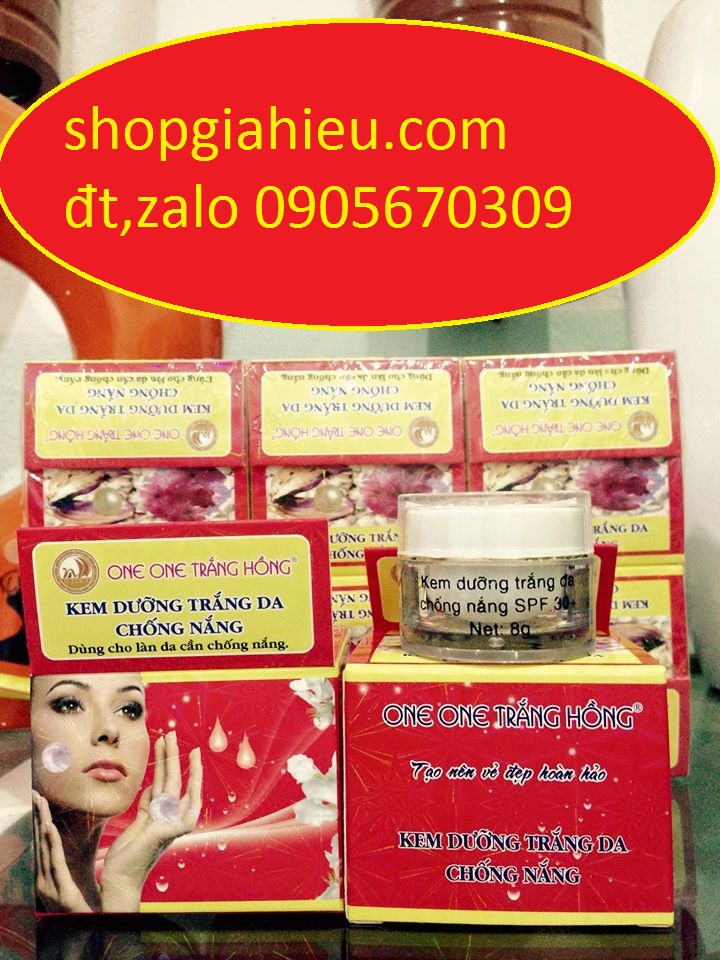 one one trắng hồng kem dưỡng trắng da chống nắng SPF 30 net 8g công ty nam mêkong one one trắng hồng kem dưỡng trắng da chống nắng SPF 30 net 8g công ty nam mêkong