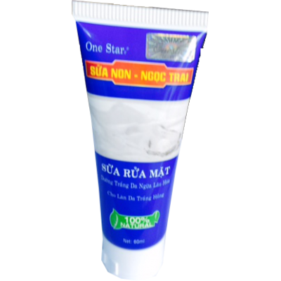 sữa rửa mặt sáng da ngừa lão hóa one stare sữa non ngọc trai 100% thiên nhiên mỹ phẩm thịnh phát sữa rửa mặt sáng da ngừa lão hóa one stare sữa non ngọc trai 100% thiên nhiên mỹ phẩm thịnh phát