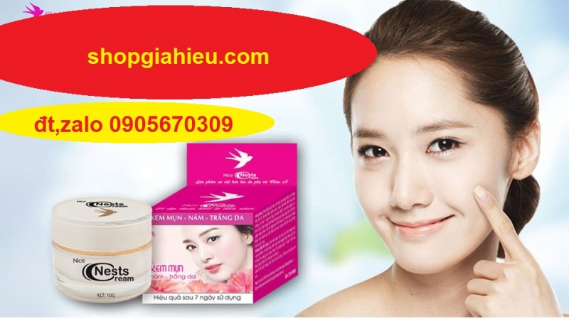kem mụn nám trắng da nice nests cream 10g MỸ PHẨM HẢI DƯƠNG kem mụn nám trắng da nice nests cream 10g MỸ PHẨM HẢI DƯƠNG