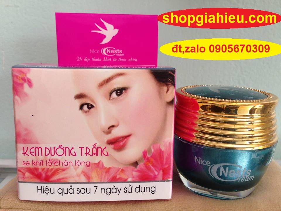 kem dưỡng trắng da se khít lỗ chân lông nice nests cream 10g MỸ PHẨM HẢI DƯƠNG kem dưỡng trắng da se khít lỗ chân lông nice nests cream 10g MỸ PHẨM HẢI DƯƠNG