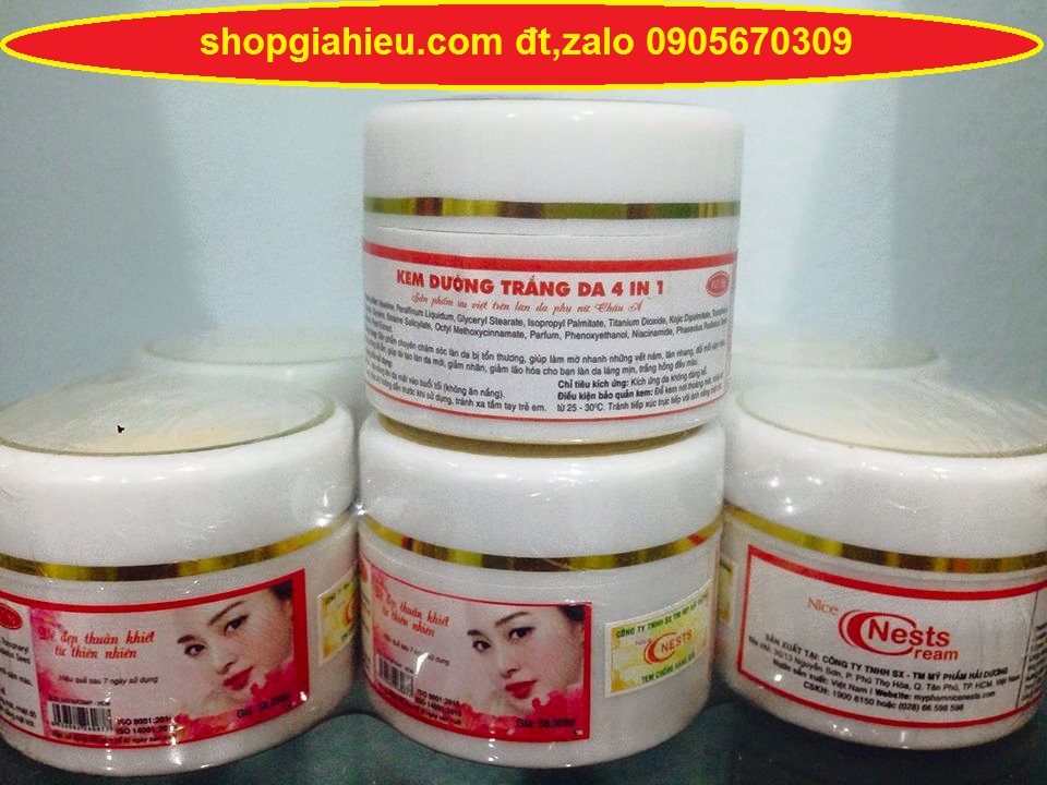nice nests cream kem dưỡng trắng da 4 in 1 hiệu quả sau 7 ngày sử dụng 8g MỸ PHẨM HẢI DƯƠNG nice nests cream kem dưỡng trắng da 4 in 1 hiệu quả sau 7 ngày sử dụng 8g MỸ PHẨM HẢI DƯƠNG