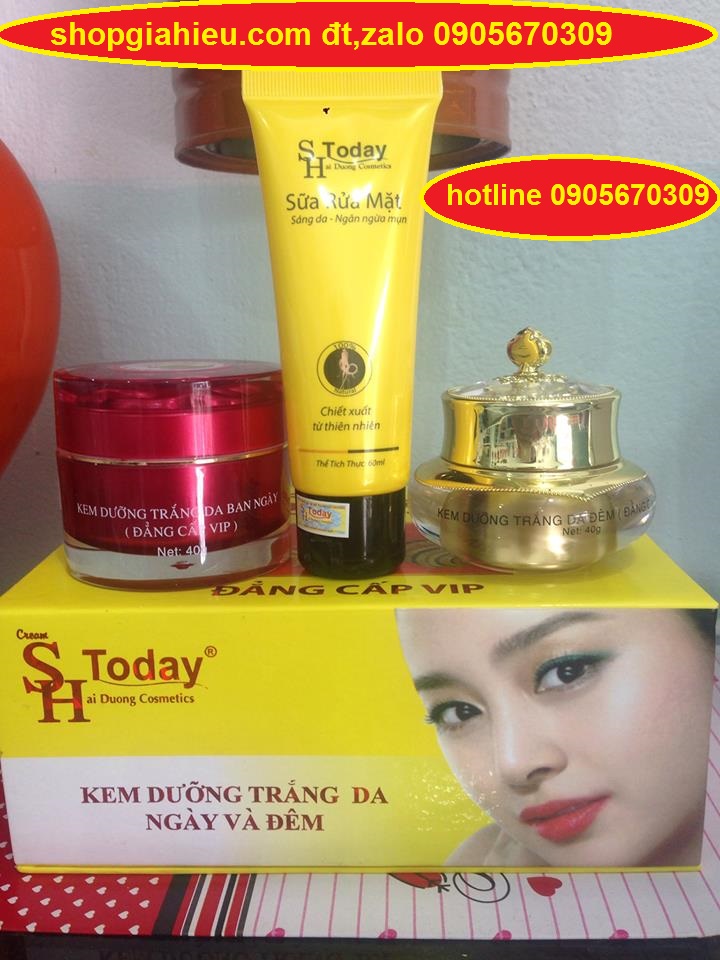 com bô bộ đôi sản phẩm ngày đêm kem dưỡng trắng da đẳng cấp vip sh today MỸ PHẨM HẢI DƯƠNG com bô bộ đôi sản phẩm ngày đêm kem dưỡng trắng da đẳng cấp vip sh today MỸ PHẨM HẢI DƯƠNG
