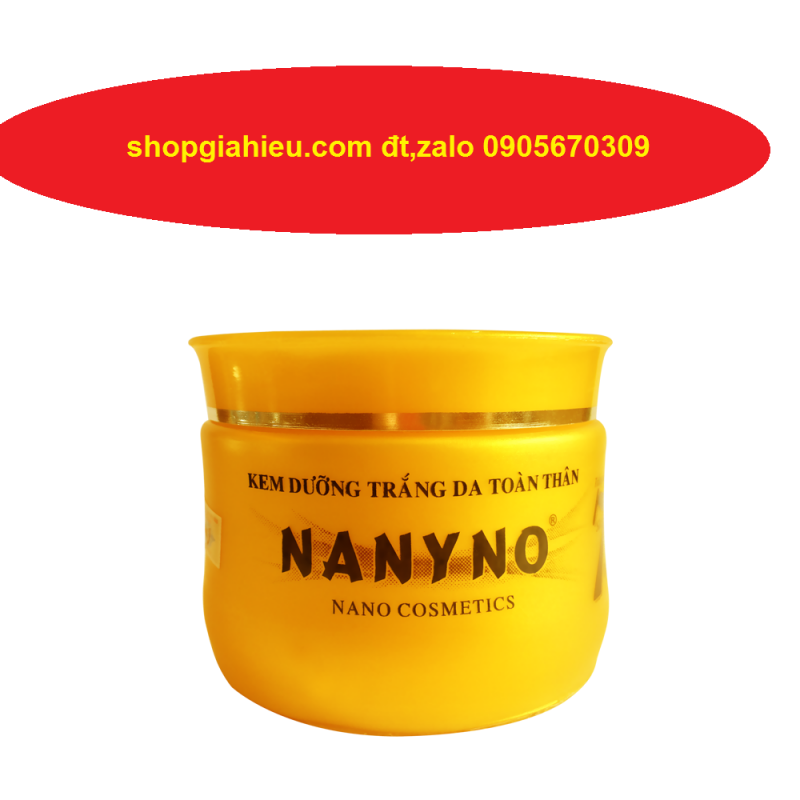 nanyno kem dưỡng trắng da toàn thân (Chất kem đặc) 120g nanyno kem dưỡng trắng da toàn thân (Chất kem đặc) 120g