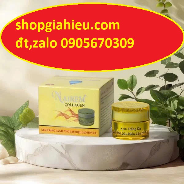 Nairem collagen kem trắng da giúp mờ dấu hiệu lão hóa 6g CÔNG TY NHẬT VIỆT Nairem collagen kem trắng da giúp mờ dấu hiệu lão hóa 6g CÔNG TY NHẬT VIỆT