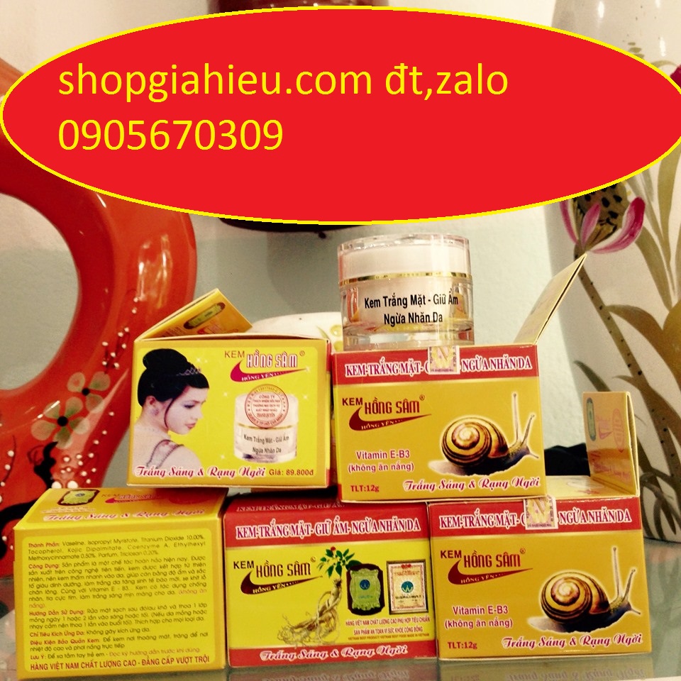 hồng sâm hồng yên kem trắng mặt giữ ẩm ngừa nhăn da 12g công ty thanh quyên hồng sâm hồng yên kem trắng mặt giữ ẩm ngừa nhăn da 12g công ty thanh quyên