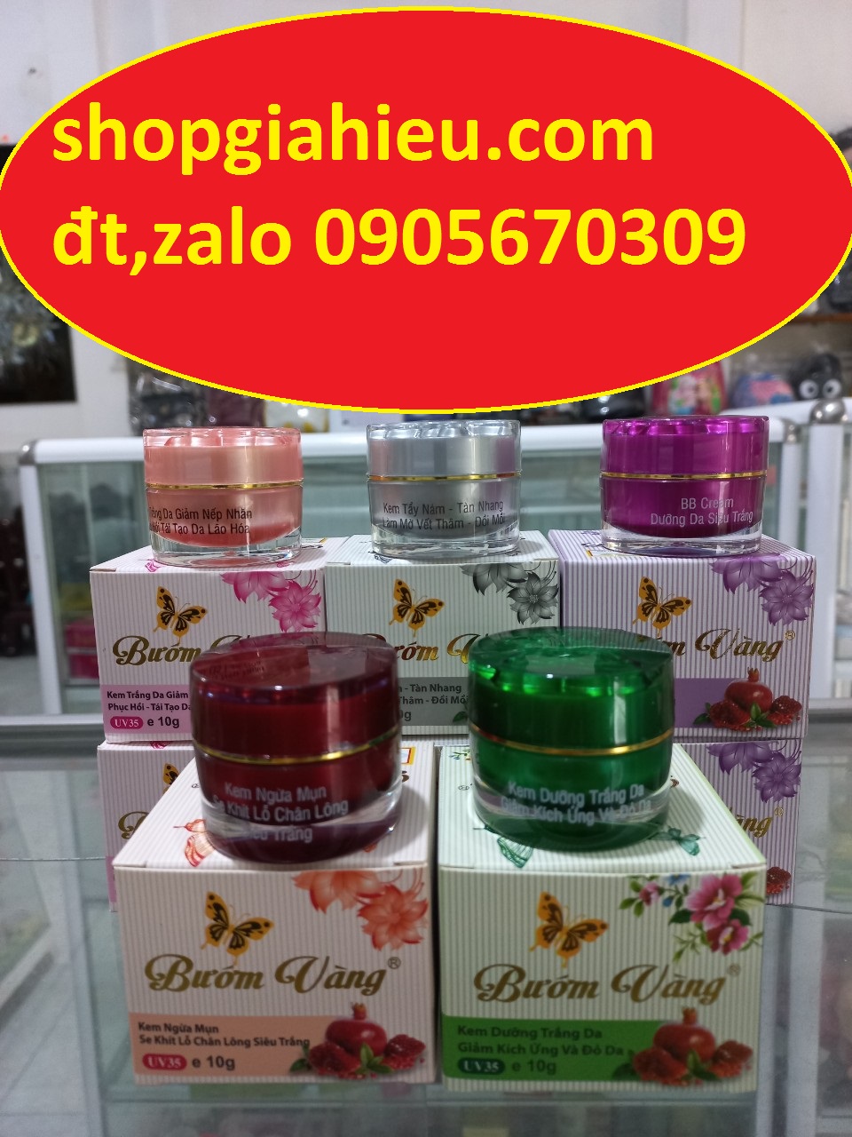 Bướm vàng kem tẩy nám tàn nhang làm mờ vết thâm đồi mồi 10g công ty mỹ phẩm thiên phúc Bướm vàng kem tẩy nám tàn nhang làm mờ vết thâm đồi mồi 10g công ty mỹ phẩm thiên phúc