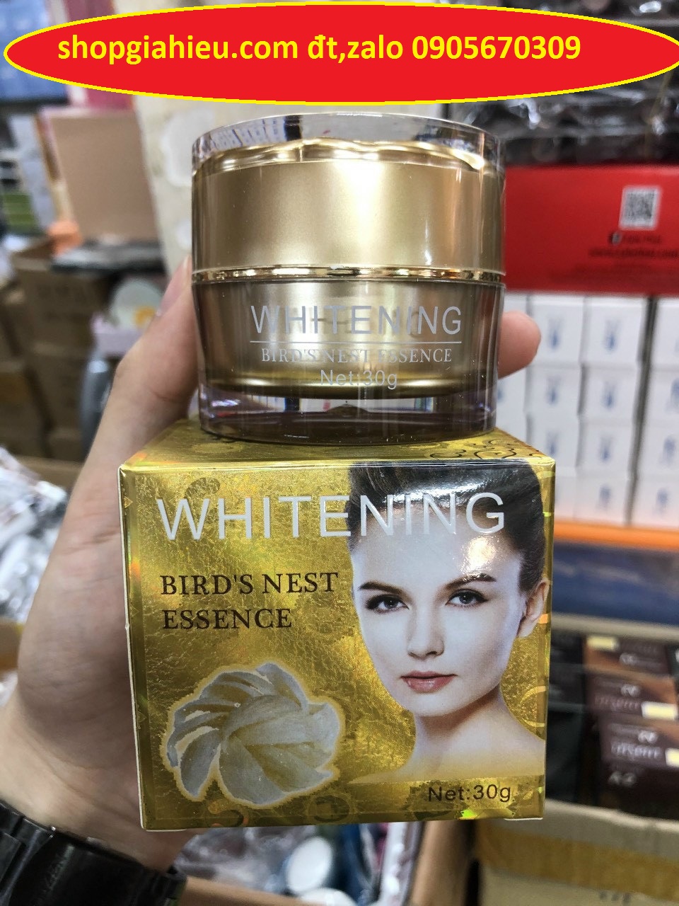 kem thái nám trắng da,nám tàn nhang chống nắng tái tạo da se khít lỗ chân lông whitening birds nest essence 30g kem thái nám trắng da,nám tàn nhang chống nắng tái tạo da se khít lỗ chân lông whitening birds nest essence 30g