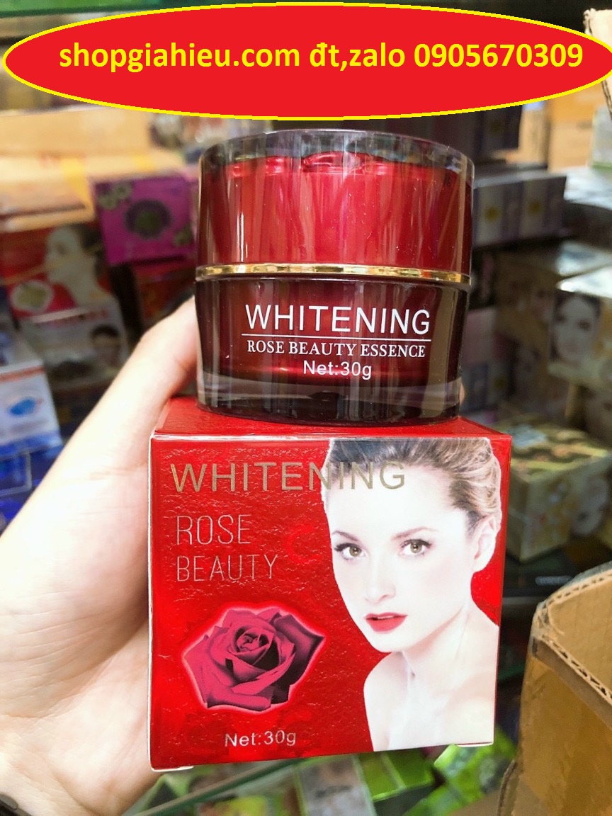 kem thái trắng da chống nắng whiteninh rose beauty essence 30g kem thái trắng da chống nắng whiteninh rose beauty essence 30g