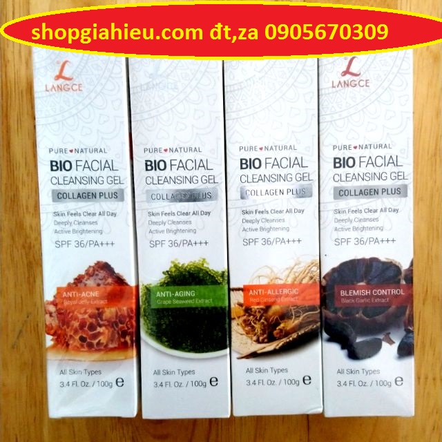 lancge gel rửa mặt sinh học đẹp da collagen pure nature 100ml lancge gel rửa mặt sinh học đẹp da collagen pure nature 100ml