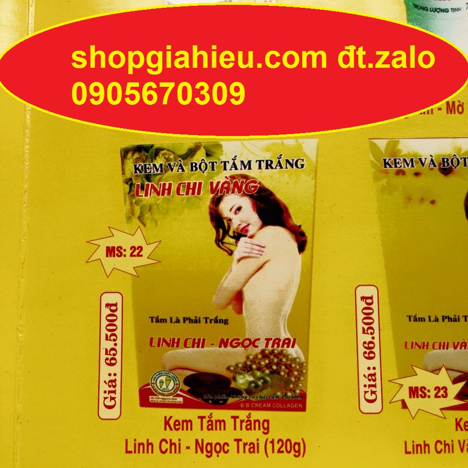 linh chi vàng kem và bột tắm trắng linh chi ngọc trai tắm là phải trắng 120g linh chi vàng kem và bột tắm trắng linh chi ngọc trai tắm là phải trắng 120g