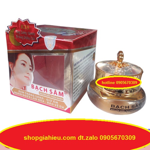 Bạch Sâm nhau thai cừu nguồn gốc thiên nhiên trẻ hóa da collagen nano 5 Kem dưỡng trắng da, Giữ ẩm, Ngăn ngừa lão hóa bảo vệ da K25 35g công ty ngô gia Bạch Sâm nhau thai cừu nguồn gốc thiên nhiên trẻ hóa da collagen nano 5 Kem dưỡng trắng da, Giữ ẩm, Ngăn ngừa lão hóa bảo vệ da K25 35g công ty ngô gia