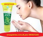 sữa rửa mặt ngừa mụn sạch nhơn trà xanh tinh chất serum 100ml