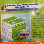 kittdy trà xanh ngọc trai kem nám mụn dưỡng trắng da giúp tái tạo da 20g