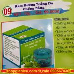 kittdy trà xanh ngọc trai kem dưỡng trắng da chống nắng hết mụn hết nám hết tàn nhang 12g