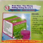 kittdy trà xanh ngoc trai kem nám tàn nhang 5 in 1 (10g)