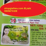 kittdy kem và bột tắm trắng trà xanh ngọc trai 125g