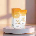 Kem chống nắng AIA 50+ SUNBLOCK - TONE UP giúp dưỡng trắng , chống nắng , giữ ẩm, tạo lớp trang điểm nhẹ nhàng mang lại làn da tươi sáng min màng 50ml CÔNG TY THIÊN PHÚ TÀI